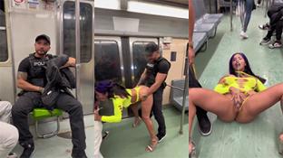 Scrap en CDMX Luna Bella y la policía transando en el metro